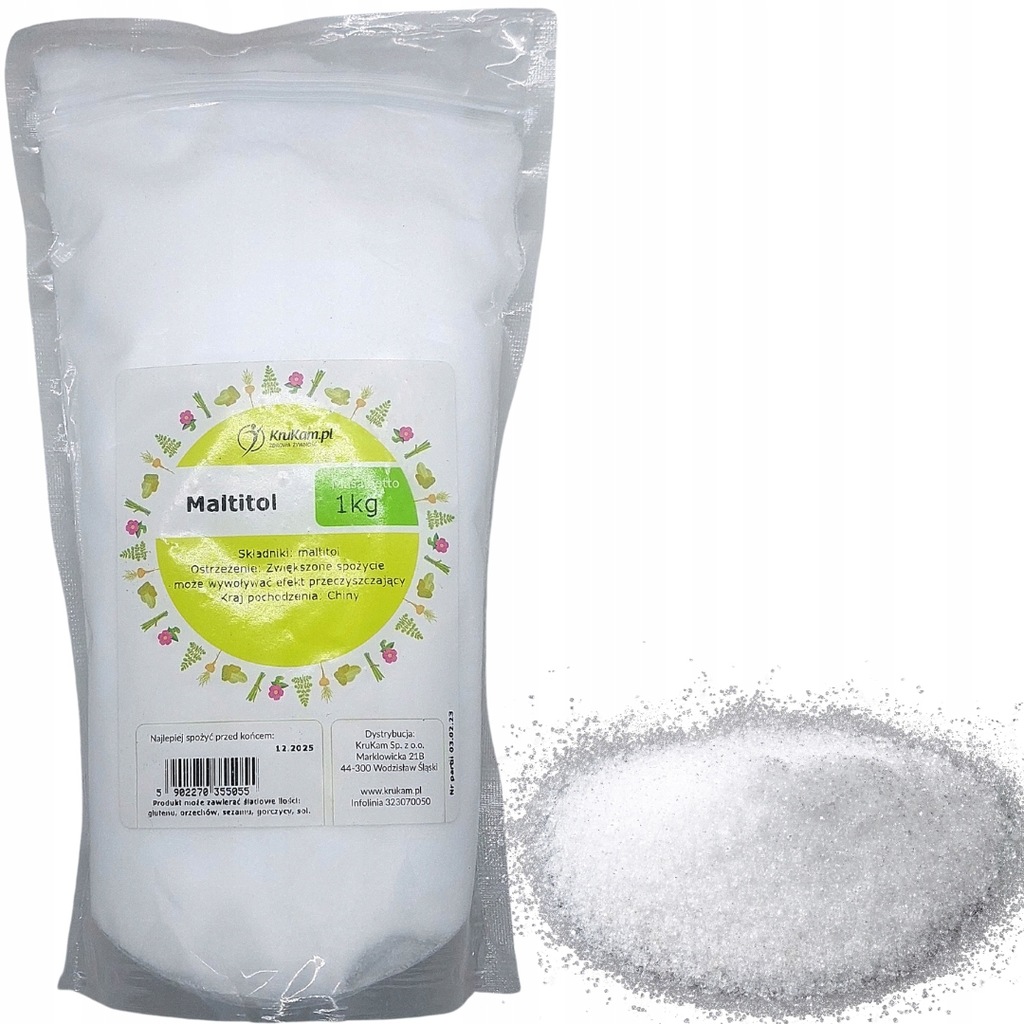 Maltitol Krukam: Zdrowa alternatywa dla cukru o niskiej kaloryczności