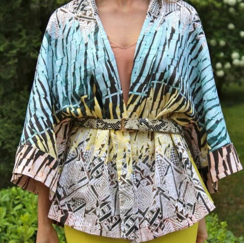 Narzutka Zakiet Marynarka Kaftan Kimono Zara M