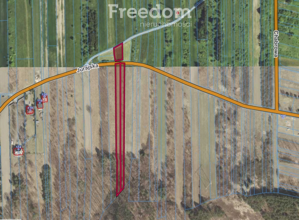 Działka, Jaskrów, Mstów (gm.), 4180 m²