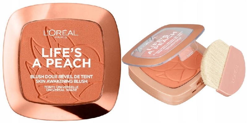 LOREAL RÓŻ DO POLICZKÓW LIFES A PEACH 01