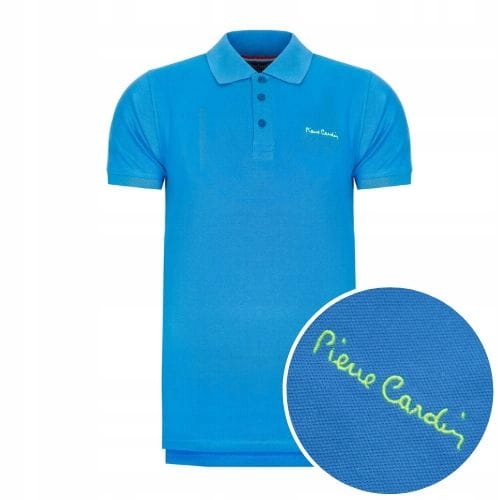 Koszulka polówka POLO PIERRE CARDIN niebieskie S