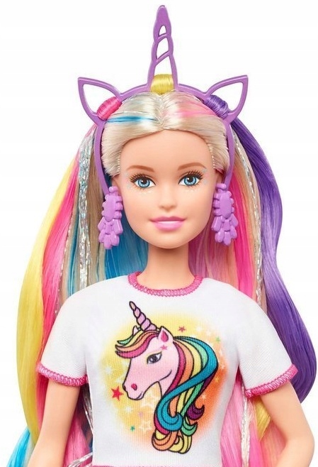 MATTEL Barbie LALKA BAŚNIOWA FRYZURA