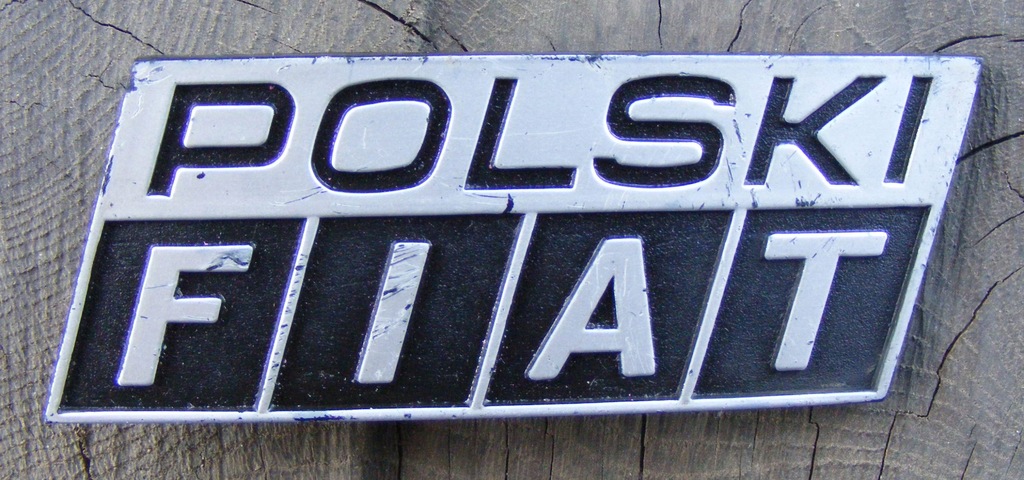 EMBLEMAT ZNACZEK POLSKI FIAT.