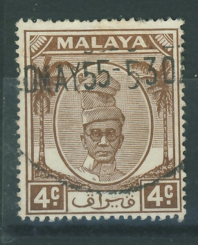 Malaya 4 cent. - Władca / 1