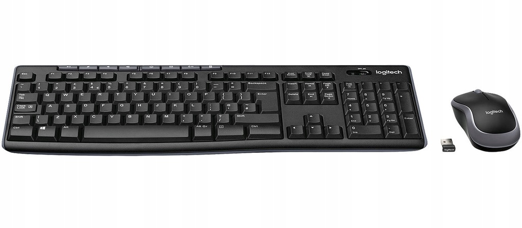 Купить Logitech MK270: клавиатура + мышь M185 + комплект K270: отзывы, фото, характеристики в интерне-магазине Aredi.ru