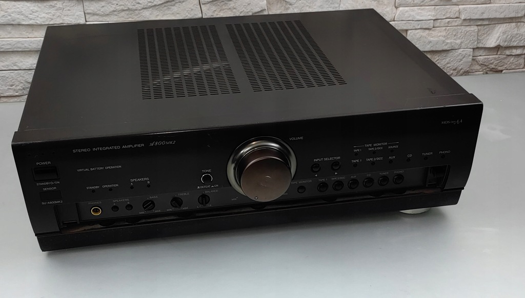 TECHNICS SU-A800 MK2 Uszkodzony wzmacniacz stereo