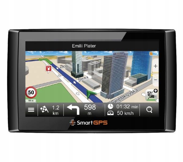 Nawigacja samochodowa SmartGPS SG732 + MapaMap PL