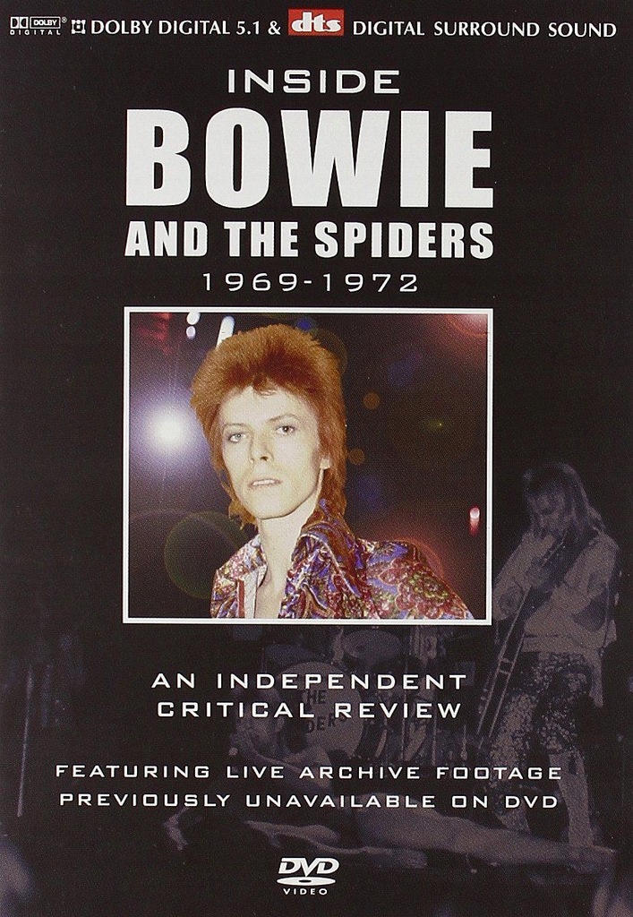 DAVID BOWIE - INSIDE DAVID BOWIE 1969 TO 1972 DVD