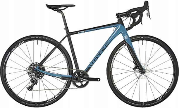 Rower VOTEC VRX PRO Road disc black-petrol blue