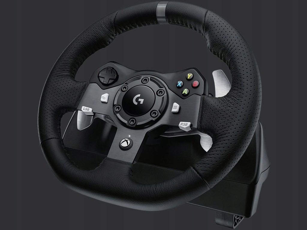 Купить Рулевое колесо Logitech G920 для XBOX и ПК + рычаг переключения передач GEARS: отзывы, фото, характеристики в интерне-магазине Aredi.ru