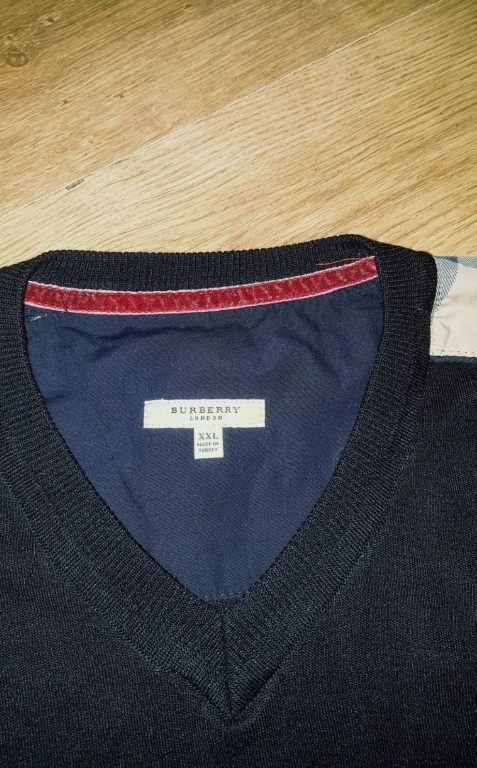 sweter meski burberry XL
