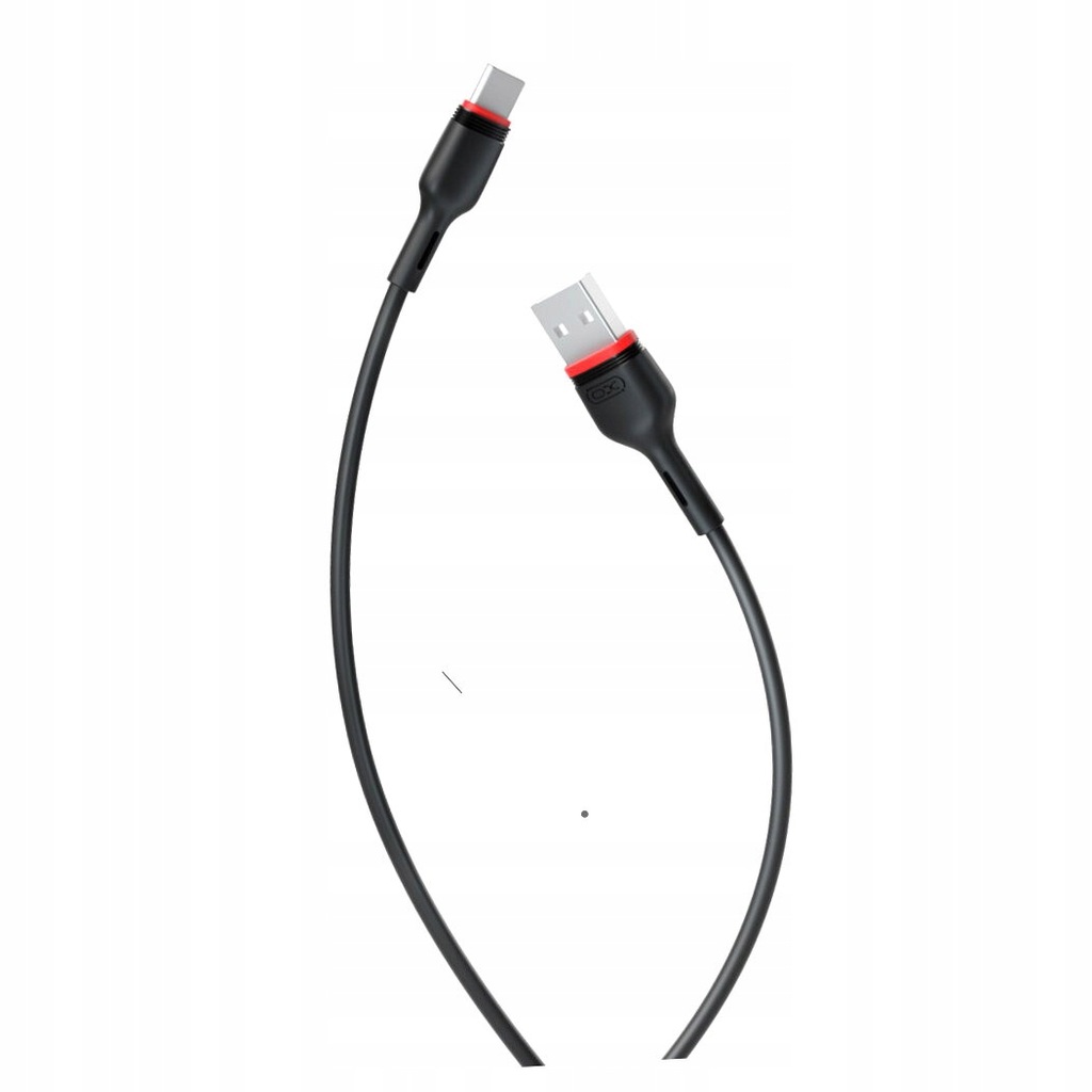 XO kabel NB-P171 USB - USB-C 1,0 m 2,4A czarny