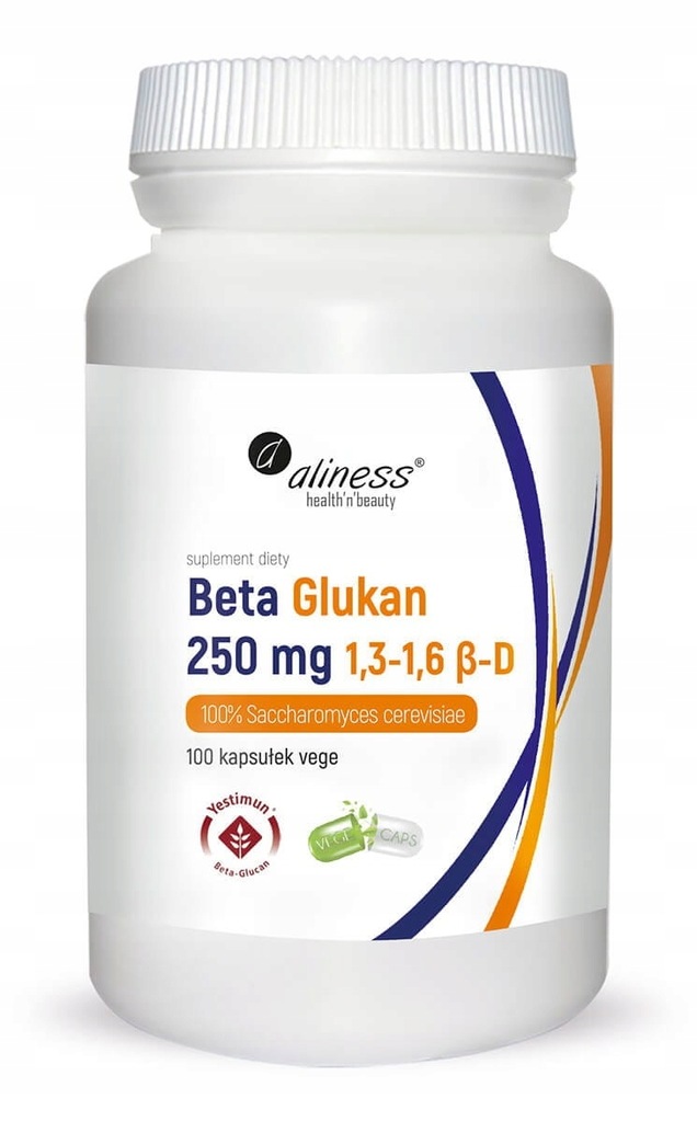 ALINESS Beta Glukan 250 mg x 60 kaps. wege