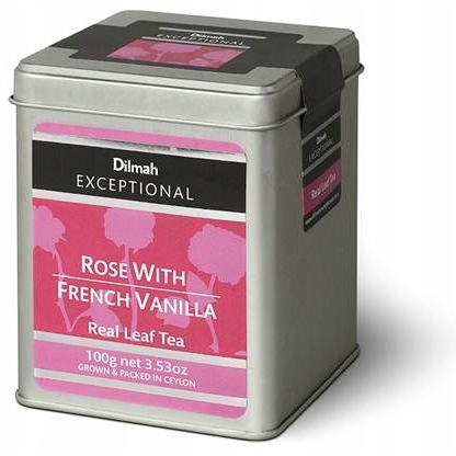 Dilmah Exceptional Rose & French VANILLA 100g