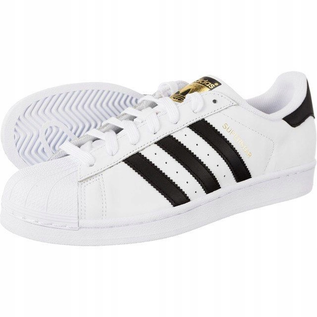 BIAŁE BUTY DAMSKIE ADIDAS Superstar 124 39 1/3 Whi