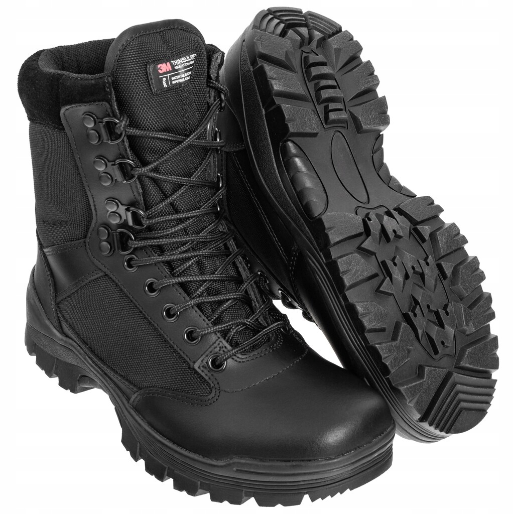 Buty taktyczne wojskowe Mil-Tec Tactical Boots - Czarne 48