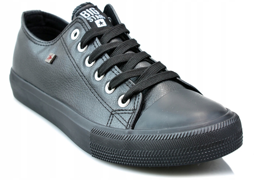 Trampki BIG STAR V174345 czarny 43 ekoskóra męskie