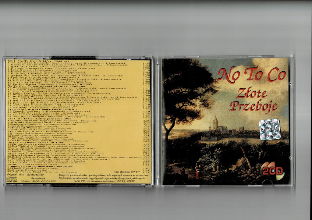 NO TO CO Złote Przeboje 2 CD 1999 Andromeda 56 Hit