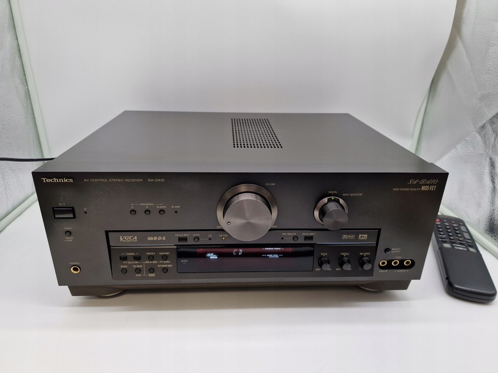 Technics SADA10 Amplituner Topowy z DAC + Pilot ! 12183193654