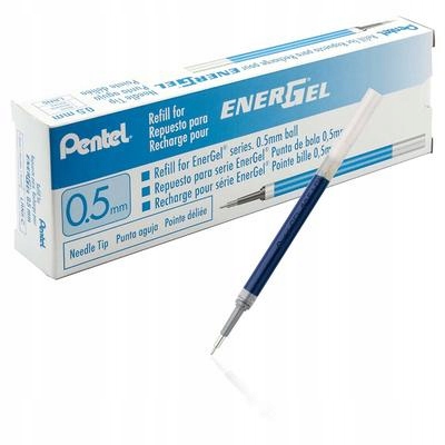 PENTEL ZESTAW 10 WKŁADÓW DO DŁUGOPISU 0,5 MM