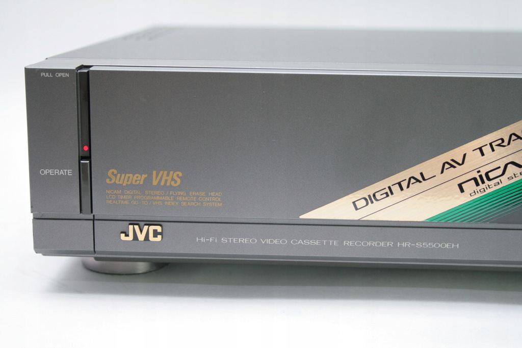 Купить Hi-Fi видеомагнитофон JVC HR-S5500EH S-VHS: отзывы, фото, характеристики в интерне-магазине Aredi.ru