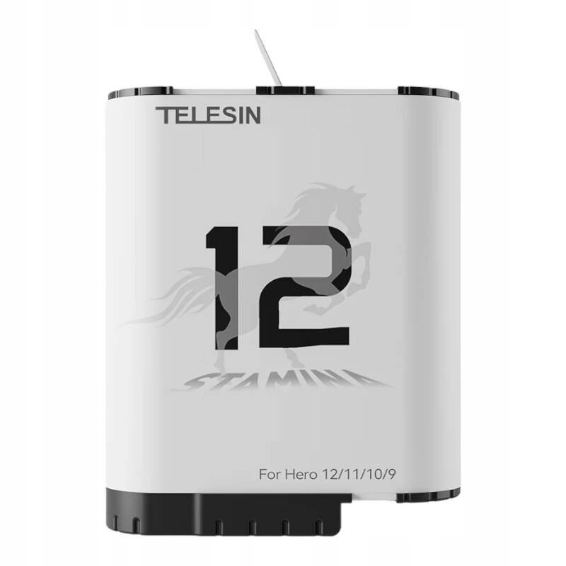 Telesin Akumulator / Bateria TELESIN do GoPro 12 Hero / 11 / 10 / 9 do -20°