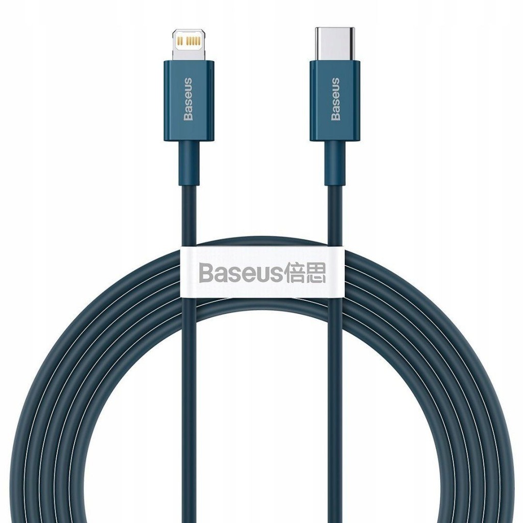 BASEUS SUPERIOR SERIES KABEL USB-C LIGHTNING DO IPHONE POWER DELIVERY 20W 1
