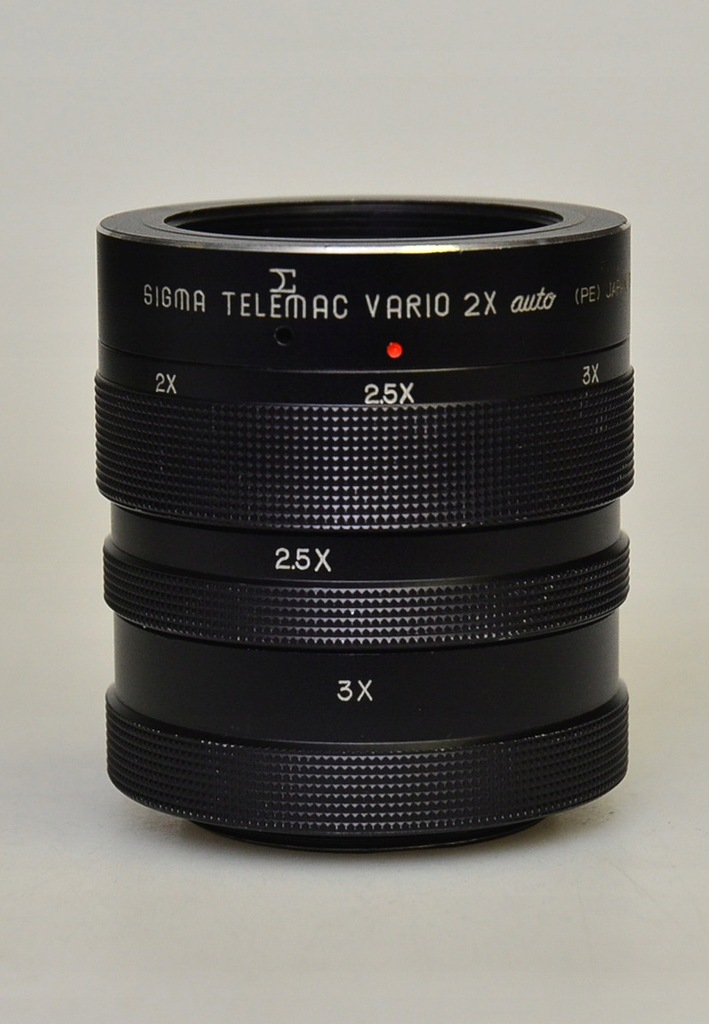 SIGMA Telemac Vario 2x Auto TELEKONWERTER 2x 2.5x 3x MAKRO gwint M42