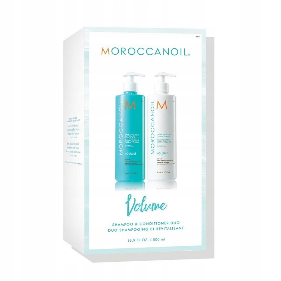 MOROCCANOIL Volume zestaw szampon + odżywka 2x500