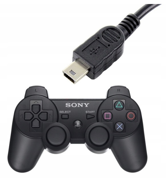 NOWY KABEL MINI USB PADA PS3 Dualshock 3 MOCNY
