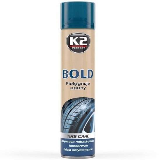 K2 Bold 600ml Spray do nabłyszczania opon
