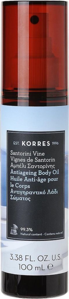 Korres Santorini Vine Dry Body Oil suchy olejek do