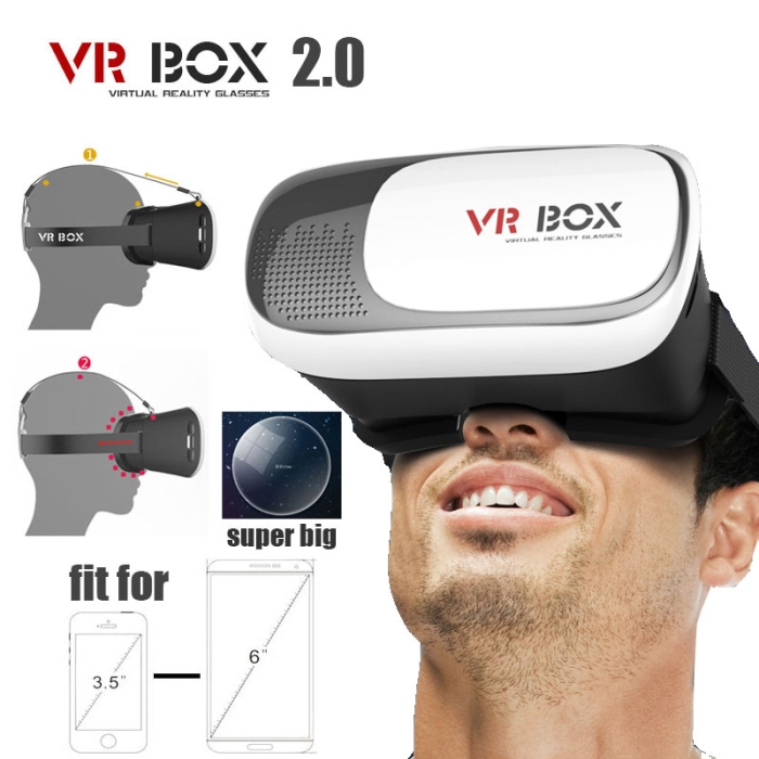 Купить 3D-очки VR BOX 2 II Goggles + ПУЛЬТ ДИСТАНЦИОННОГО УПРАВЛЕНИЯ для вашего телефона: отзывы, фото, характеристики в интерне-магазине Aredi.ru