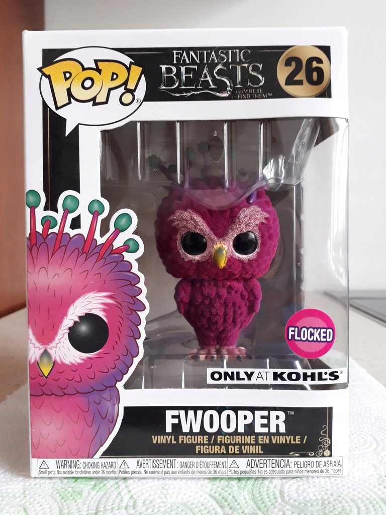 Funko POP Fantastyczne Zwierzęta Fwooper Flocked