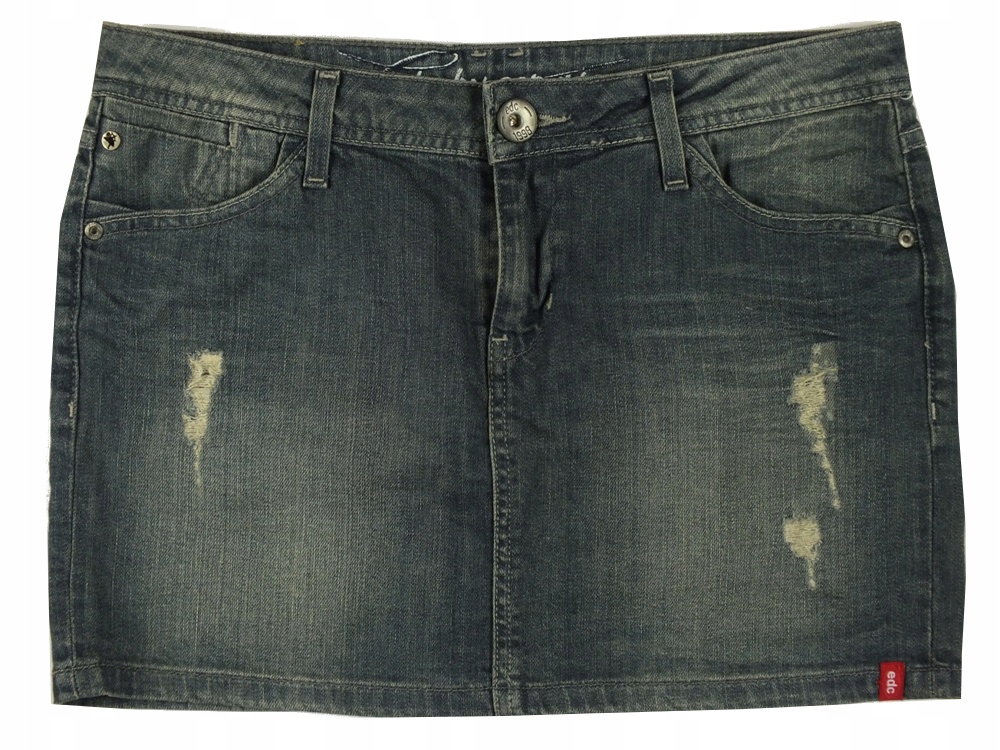 . ESPRIT * 38 * spódnica mini jeansowa *004