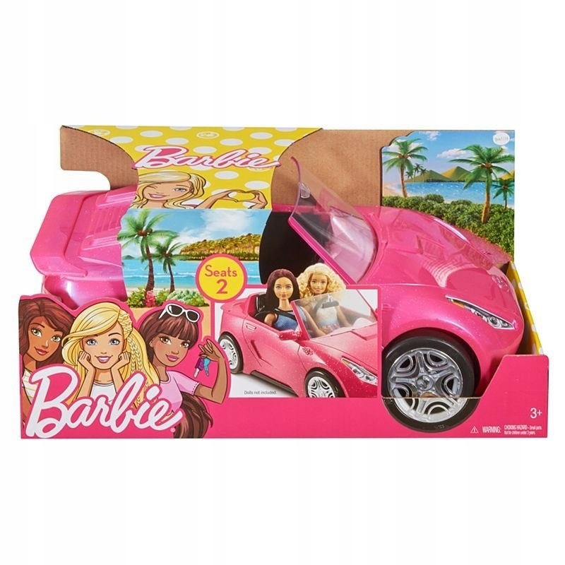 Różowy Kabriolet BARBIE