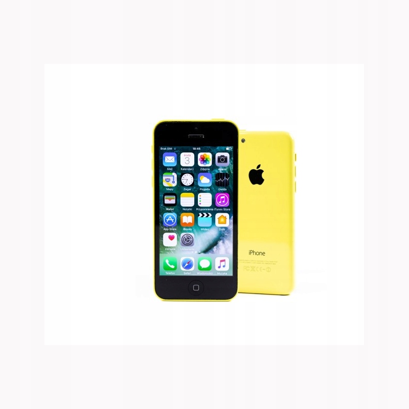 używany Smartfon Apple iPhone 5C żółty 32 GB A++
