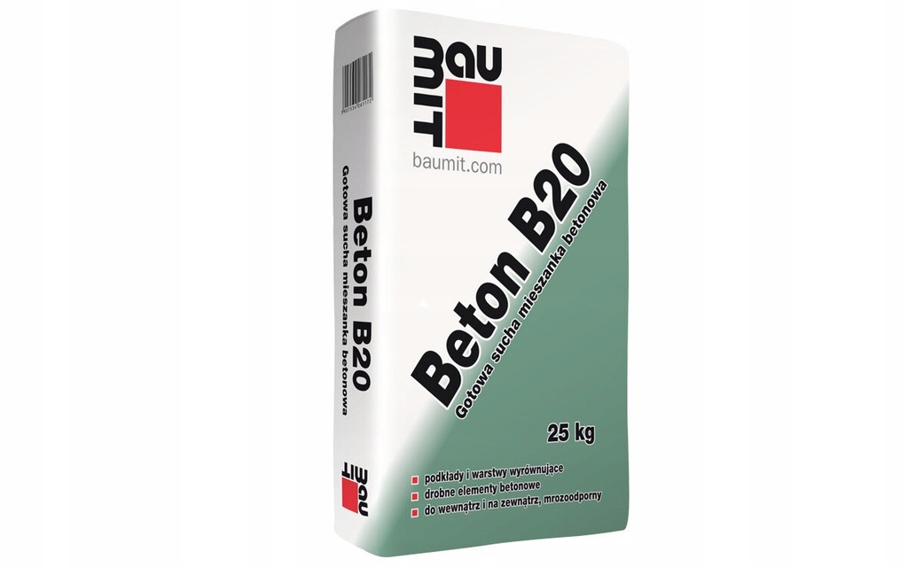 BAUMIT BETON B20 SUCHA MIESZANKA 25KG