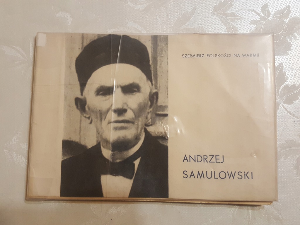 Książka- Andrzej Samulowski 1958r