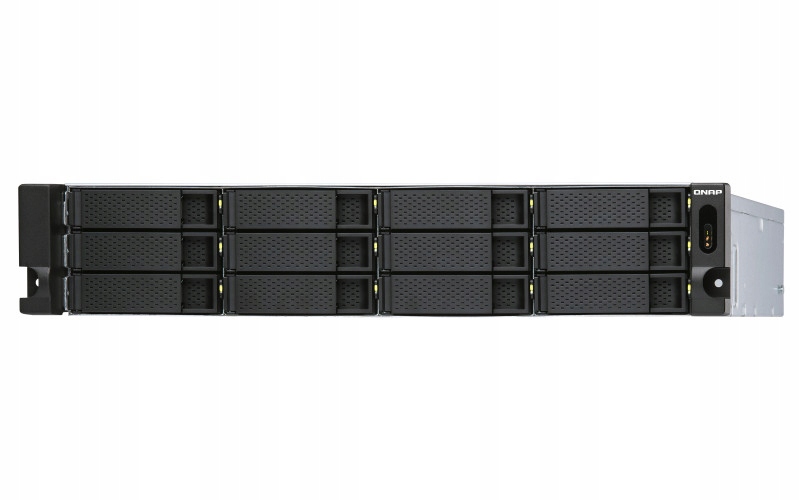 QNAP TL-R1200S-RP obudowa do dysków twardych Obudowa HDD/SSD Czarny, Szary