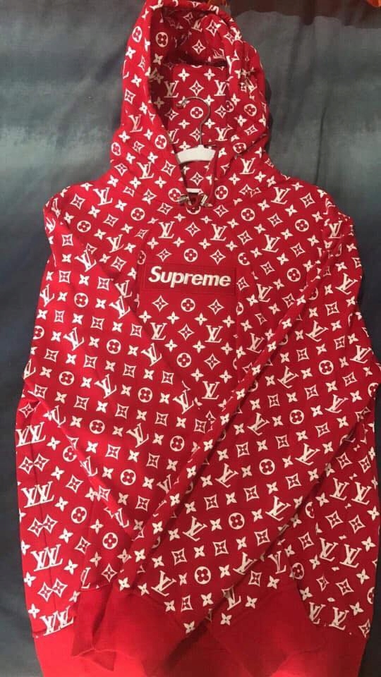 Supreme lv shop bogo hoodie