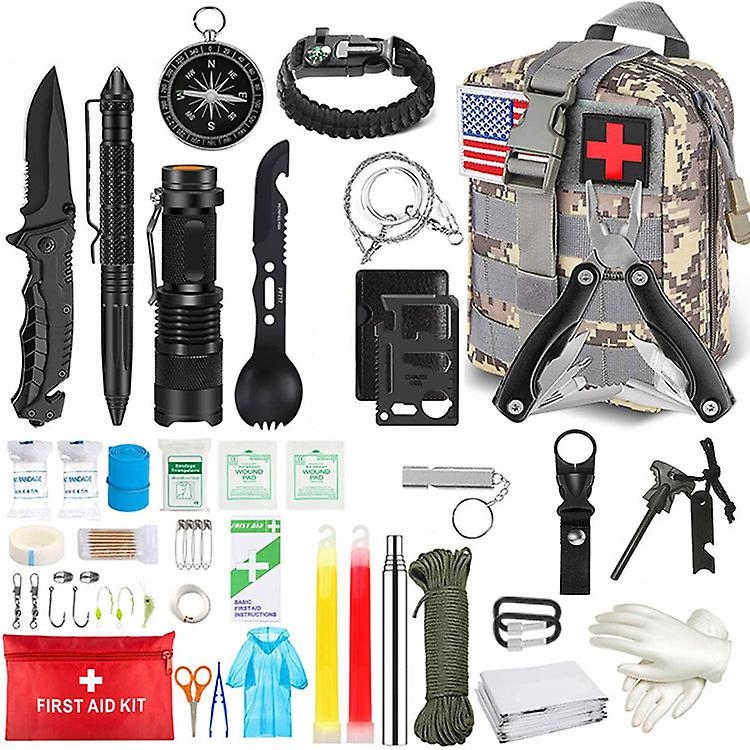Outdoor Supplies Adventure Survival Tool Set 12702893156 oficjalne archiwum Allegro