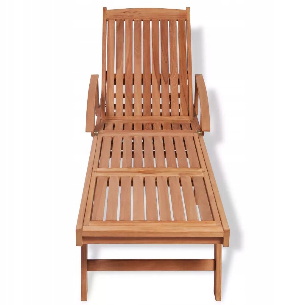 Wood Outdoor Chaise Lounge
