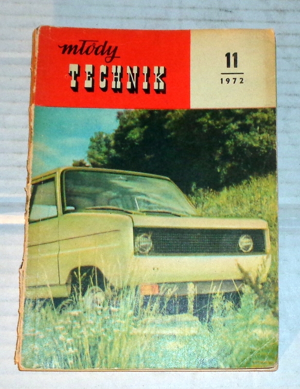 Tarpan / Motoryzacja rolnictwa - Młody Technik nr 11 1972r .