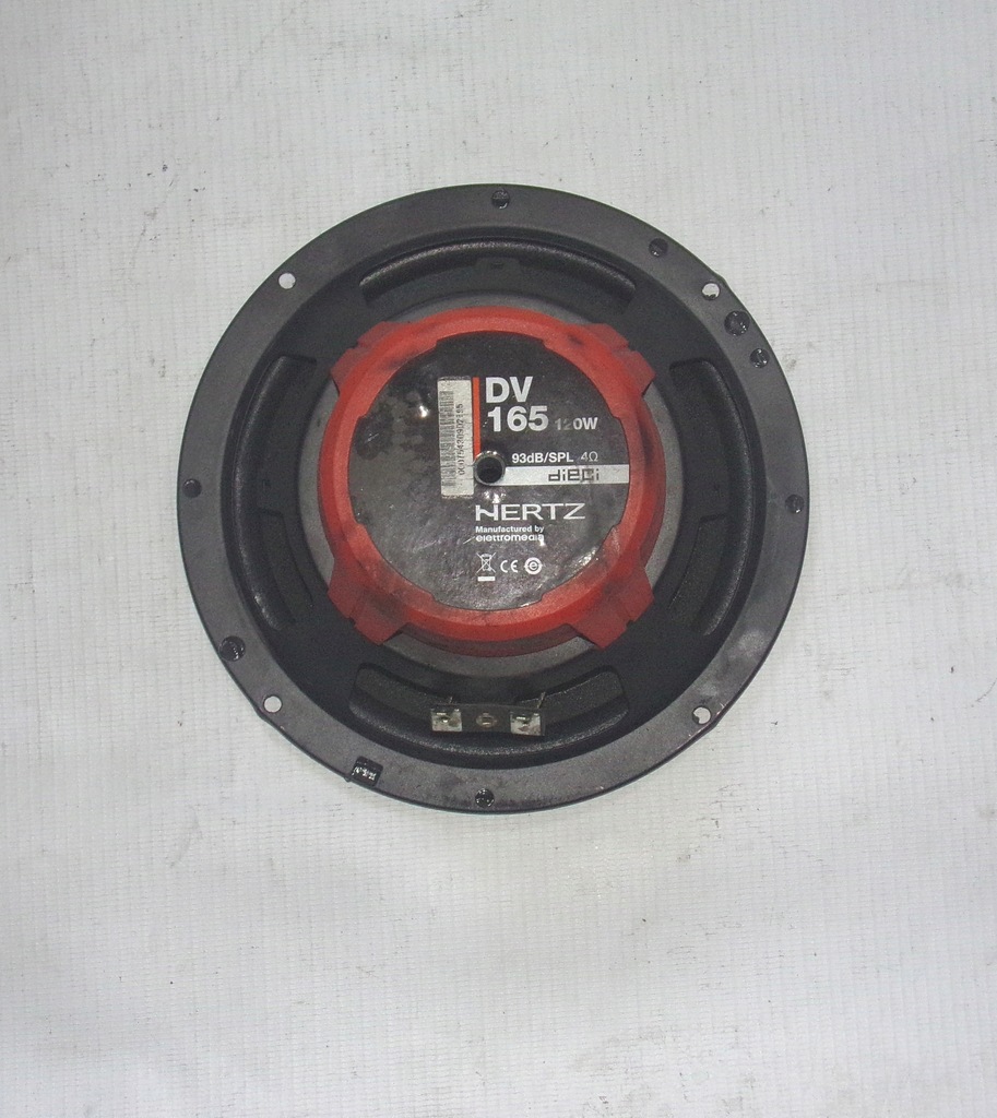 HERTZ DV 165 120W GŁOŚNIK - 7476519685 - oficjalne archiwum Allegro