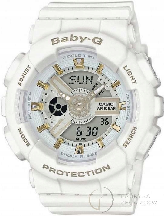 Zegarek CASIO BABY-G SHOCK BA-110GA 5338 Biały