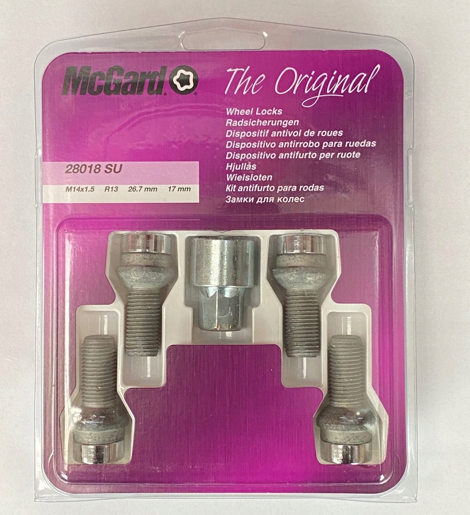 McGARD ŚRUBY ZABEZPIECZAJĄCE DO FELG VW PASSAT CC