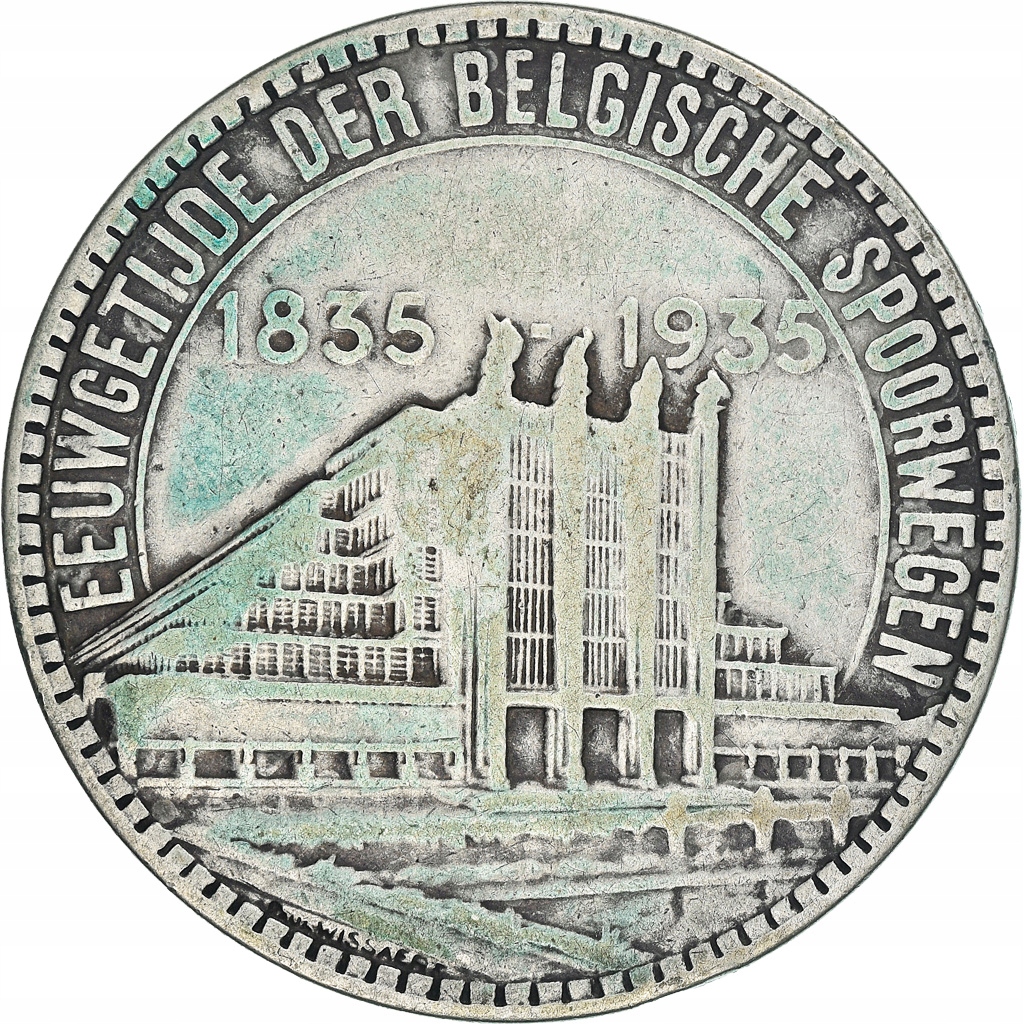 Moneta, Belgia, 50 Francs, 50 Frank, 1935, AU(50-5