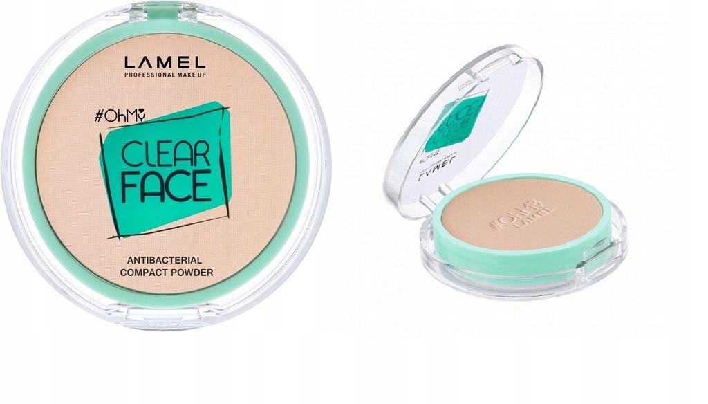 LAMEL OhMy Clear Face Puder kompaktowy antybakteryjny nr 405 6g