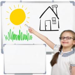 TABLICA MAGNETYCZNA DO ZAWIESZENIA 45X60CM BIAŁA